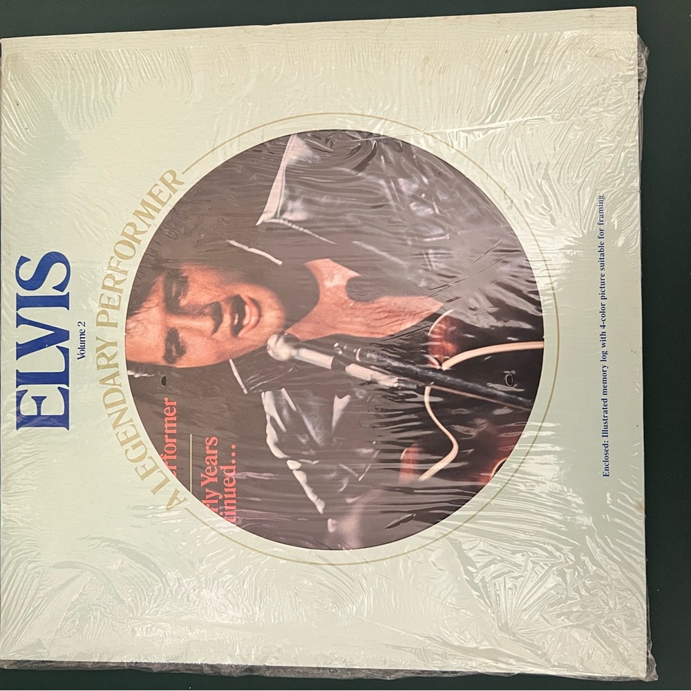 Elvis Legendary Performer Vinyl Record